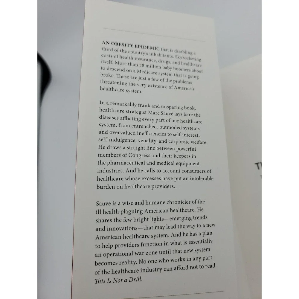 The Real Emergency For Hospitals This Is Not A Drill ‎ Book by Suave Buckland
